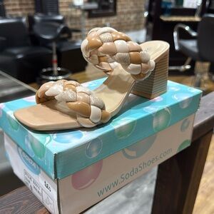 Pretty Neutral Heeled Sandal